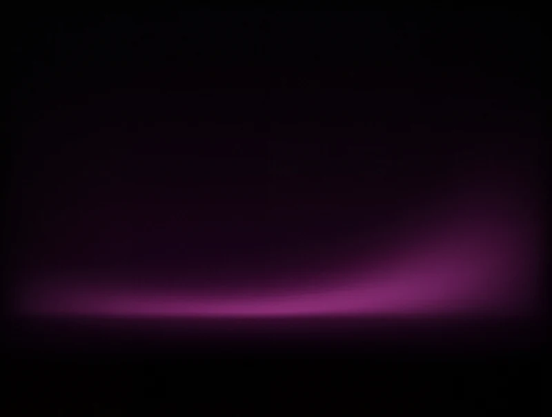 AMOLED & Dark wallpaper fitted to the Galaxy Z Fold 8 main display — low horizontal band of magenta-violet glow above a black lower edge