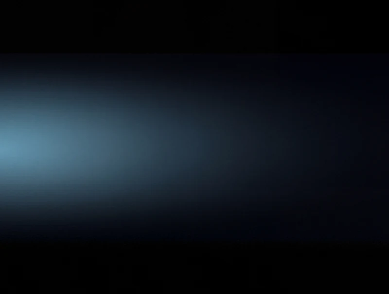 AMOLED & Dark wallpaper fitted to the Galaxy Z Fold 8 main display — dim cyan glow entering from the left edge and dissolving into black