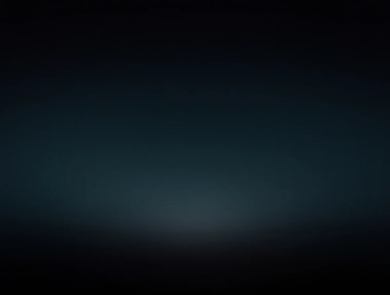 AMOLED & Dark wallpaper fitted to the Galaxy Z Fold 8 main display — faint deep teal wash with one soft glow low in an almost black frame