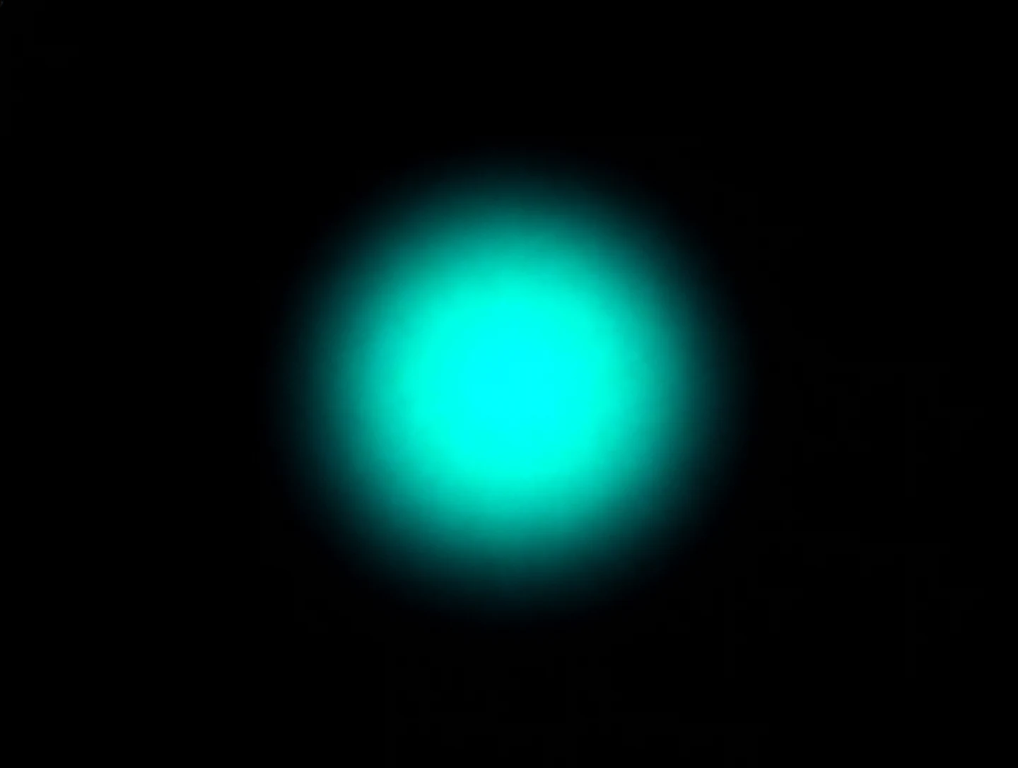 AMOLED & Dark wallpaper fitted to the Galaxy Z Fold 8 main display — a soft teal halo glowing at the centre, fading out into black