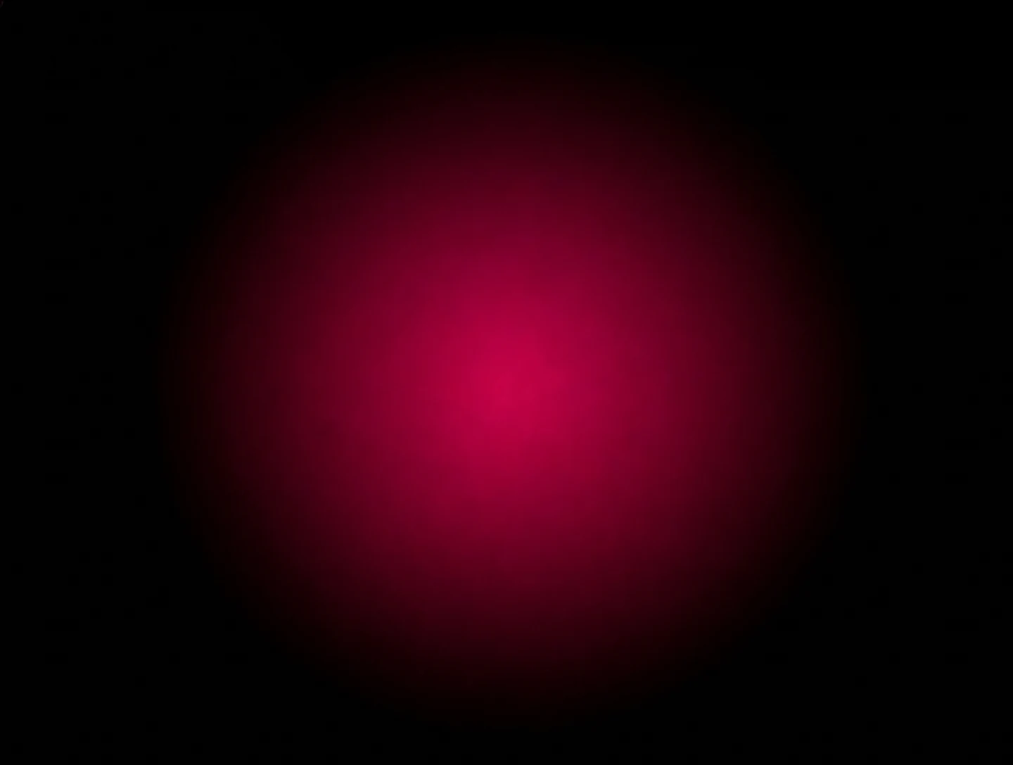 AMOLED & Dark wallpaper fitted to the Galaxy Z Fold 8 main display — a single dim deep-crimson aura floating just below the centre, surrounded by black