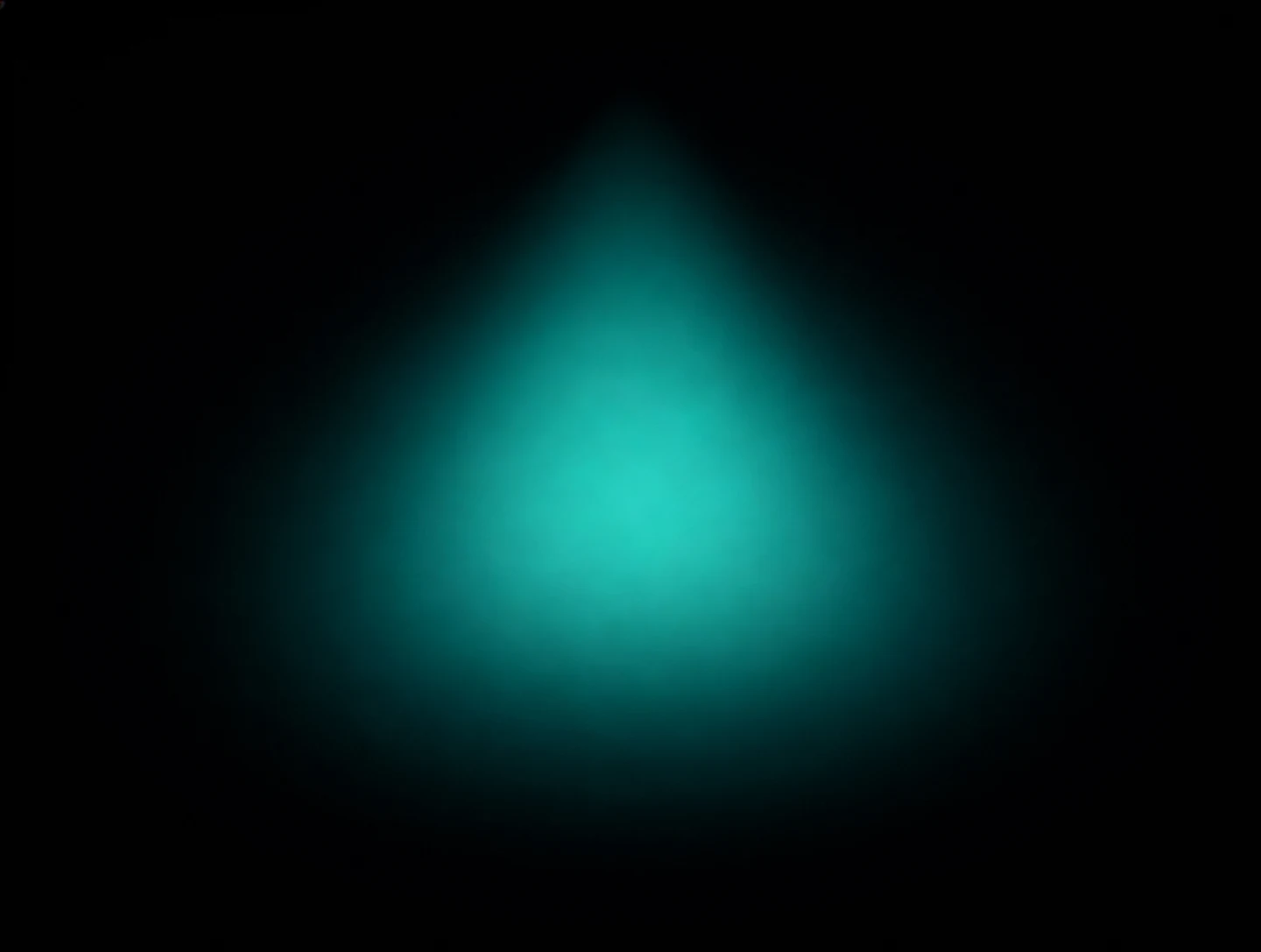 AMOLED & Dark wallpaper fitted to the Galaxy Z Fold 8 main display — an extremely faint mint glow floating slightly above the centre
