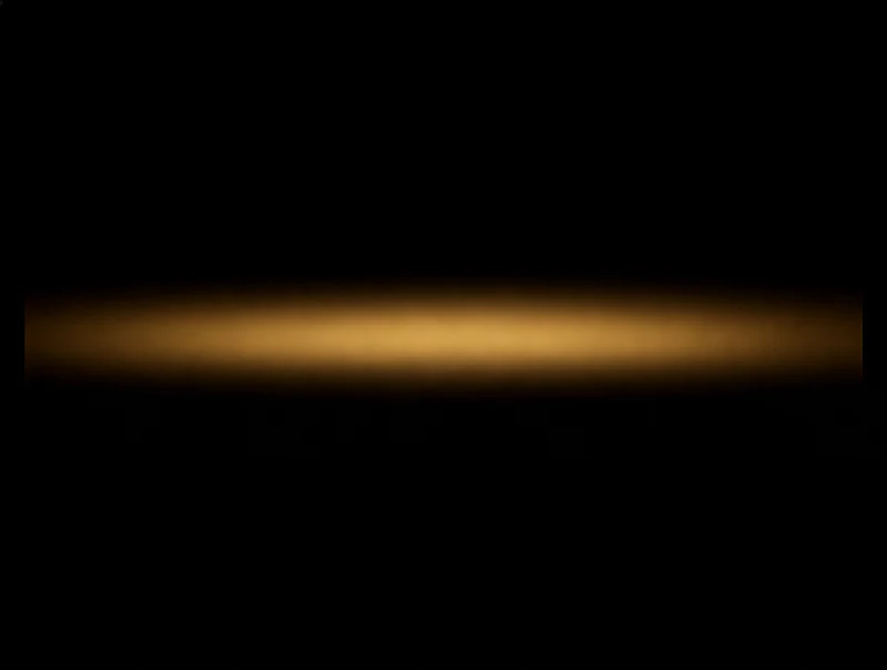 AMOLED & Dark wallpaper fitted to the Galaxy Z Fold 8 main display — a faint wide ochre haze filling the middle of the frame almost invisibly