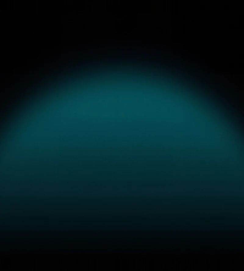 AMOLED & Dark wallpaper fitted to the Galaxy Z Fold 8 Ultra main display — a wide teal band rising from black and settling back into it