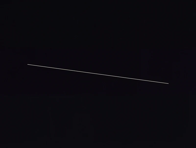 Minimal & Abstract wallpaper fitted to the Galaxy Z Fold 8 main display — single thin off-white hairline on a flat near-black field